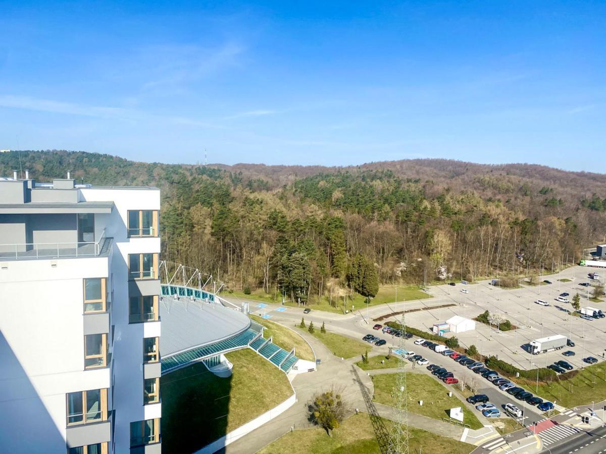Apartament Riviera Modern Tower Lejlighed Gdynia Eksteriør billede